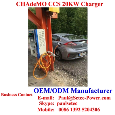 GOOD PRICE 20kw CCS Chademo Wall-mounted Charger