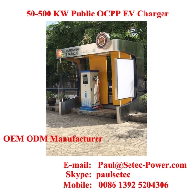 solar 50kw CCS Chademo EV Charger